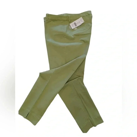 Northern Reflections Chino Crop  Green Pants Size 12 - Picture 2 of 8